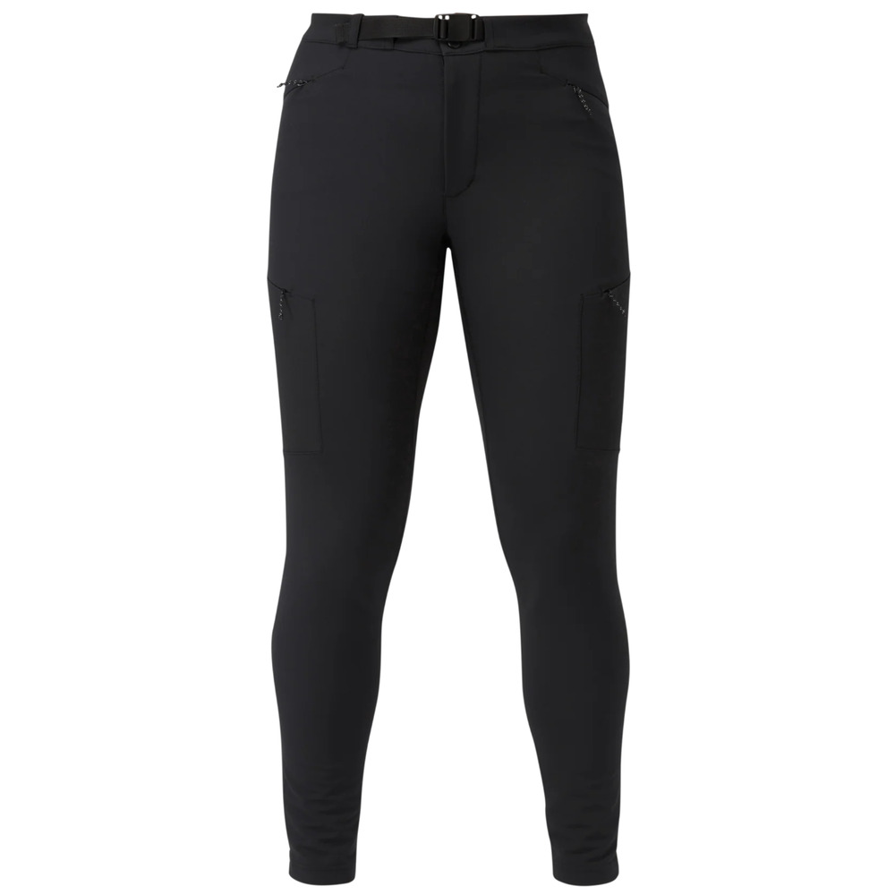 Mountain Equipment Womens Soft Shell Tights US XS (4) AUSTRA Black
